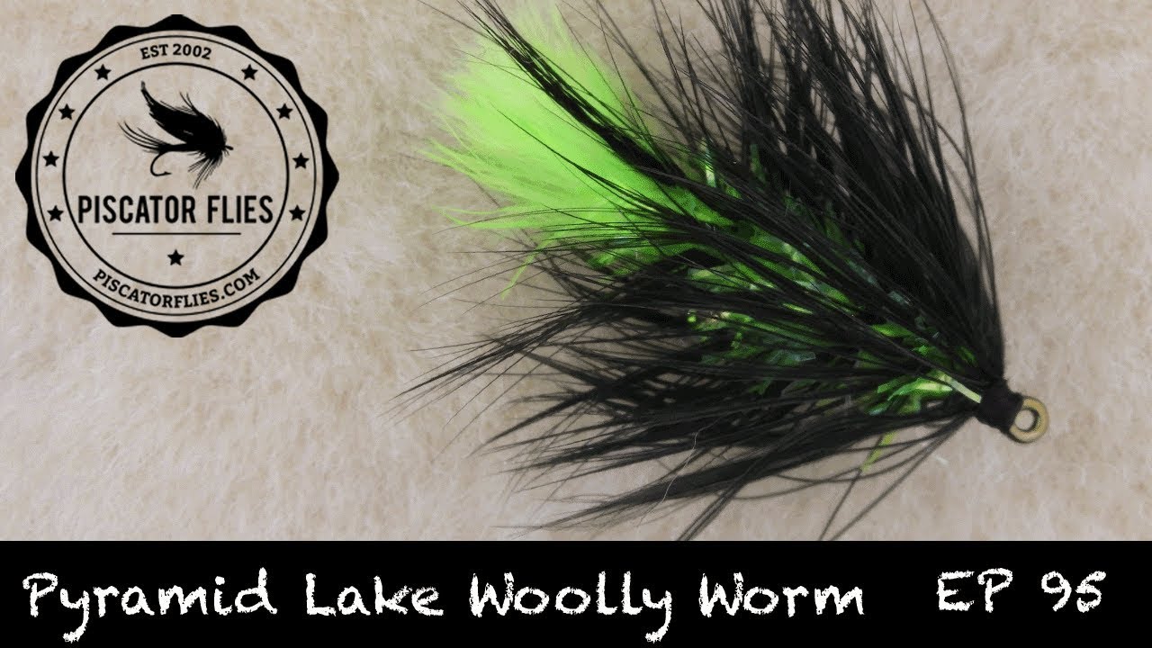Tying the Pyramid Lake Woolly Worm Cutthroat Trout Fly - Ep 95 PF