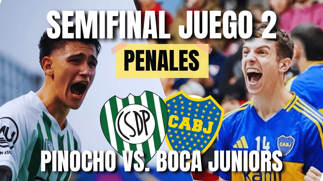 PINOCHO vs BOCA | Semifinal AFA Futsal (Juego 2) | Empate y penales para forzar el tercer partido