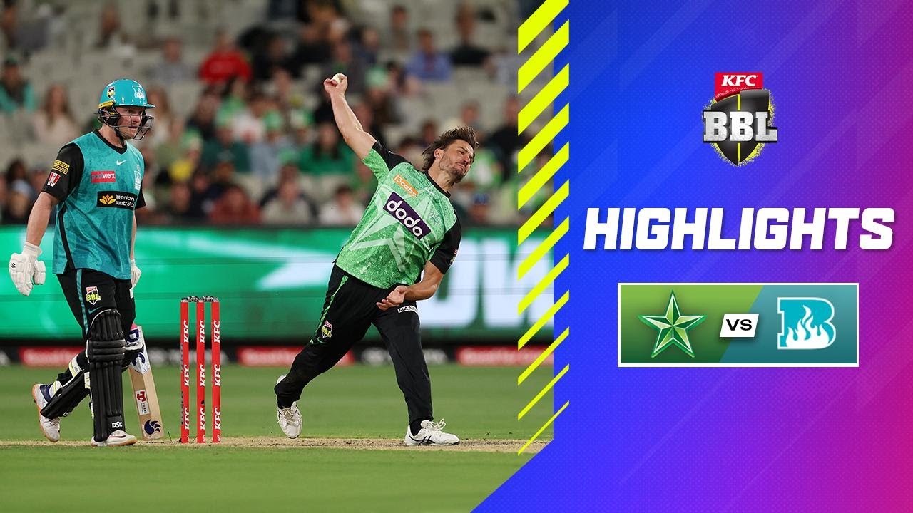 Melbourne Stars v Brisbane Heat Match Highlights | #BBL14