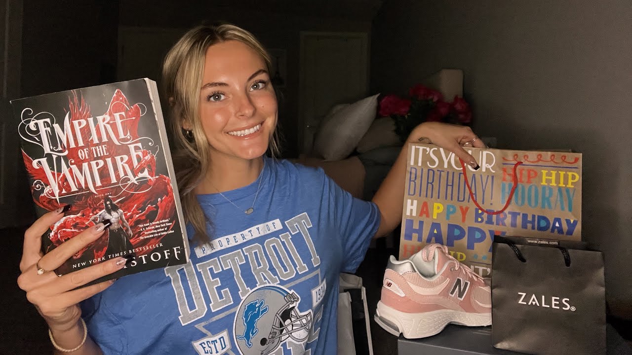 ASMR HAUL | What I Got For my Birthday 🎂