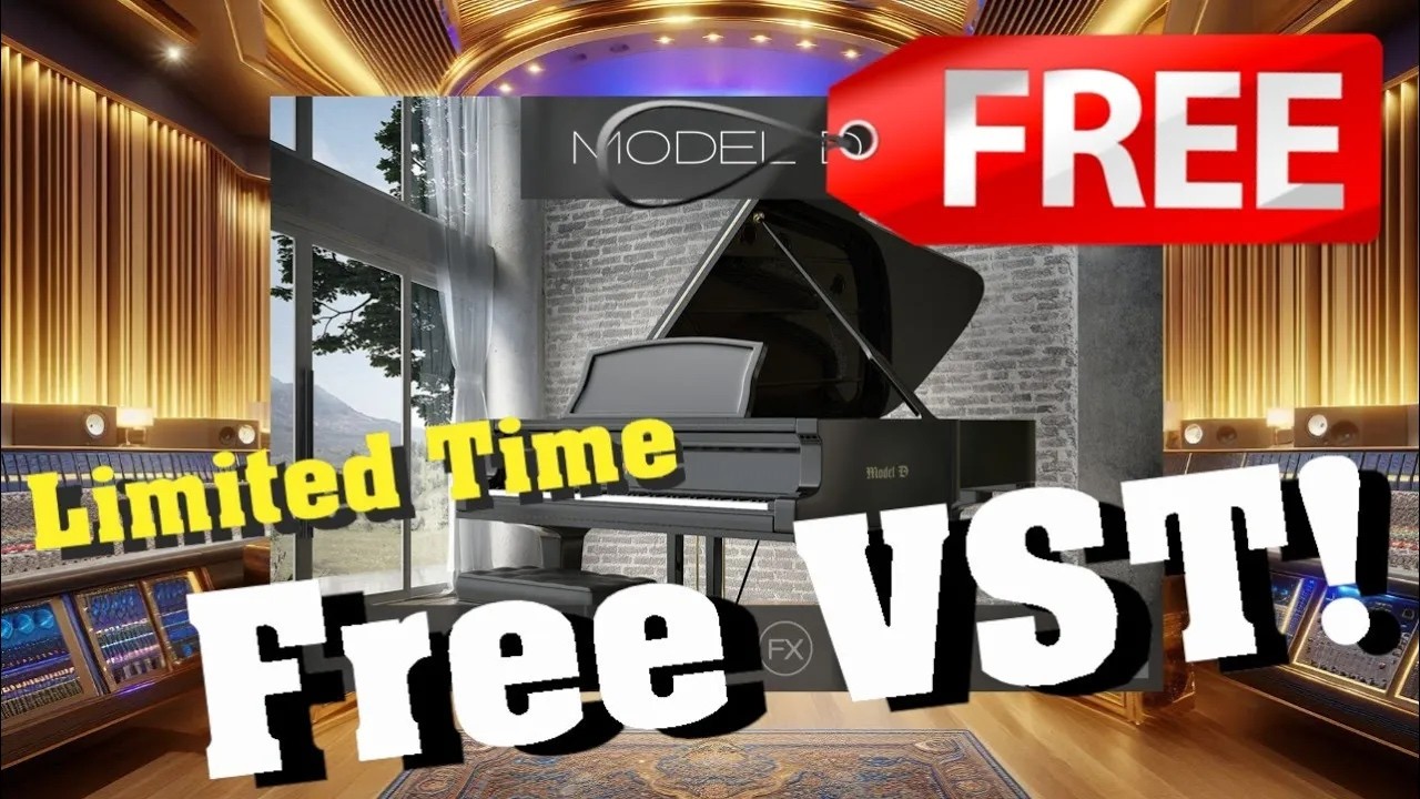 【Limited Time Free Bonus Gift!】Awesome! $49&rarr;$0! UVI's GREAT Concert Grand Model D Piano VST! Model D