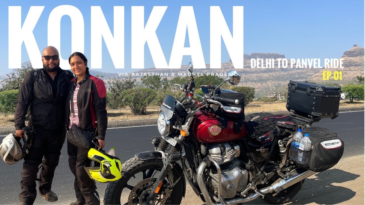 1500+ KM Ride in 3 Days | Delhi to Konkan Begins | Delhi to Panvel on Interceptor 650