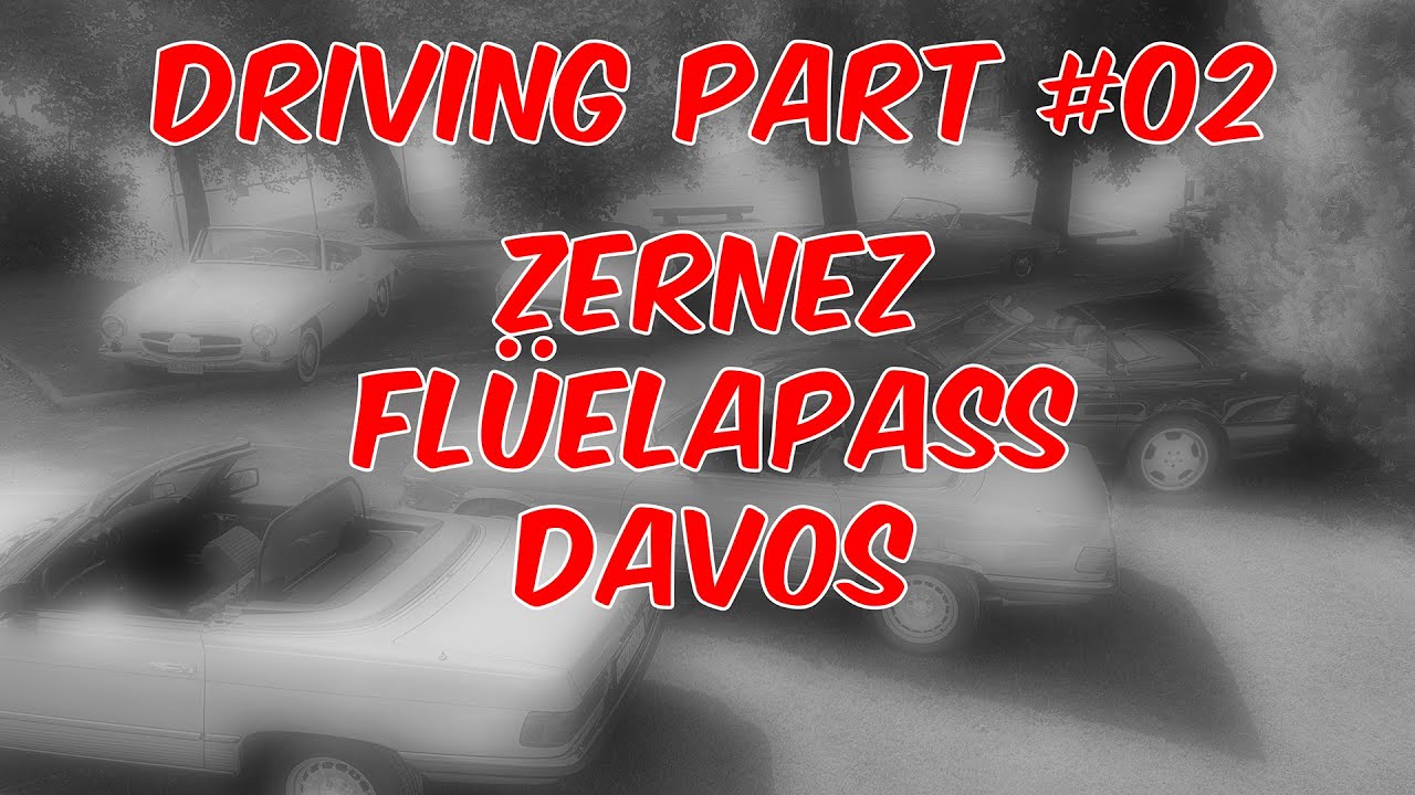 Driving Part #02 Zernez – Flüelapass – Davos in 4K UHD youtube.com/besterstern666