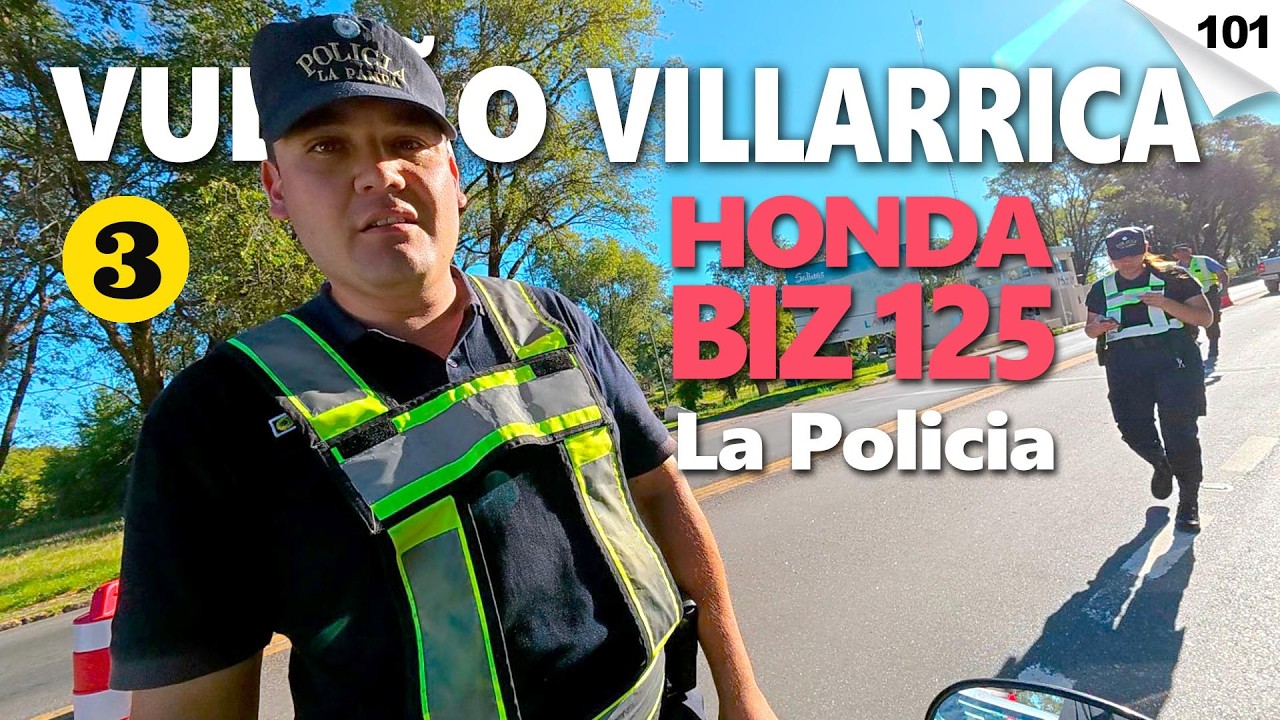 Chile e o desafio do Villarrica. 16 dias, 6751 km e um Vulcão. Até onde uma Honda BIZ pode chegar?