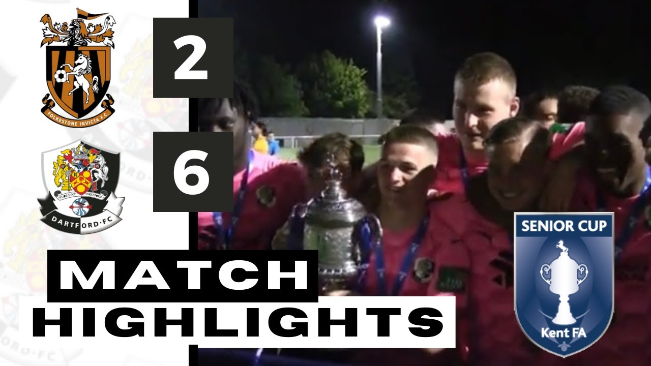 Folkestone Invicta FC vs Dartford FC- Kent Senior Cup Final
