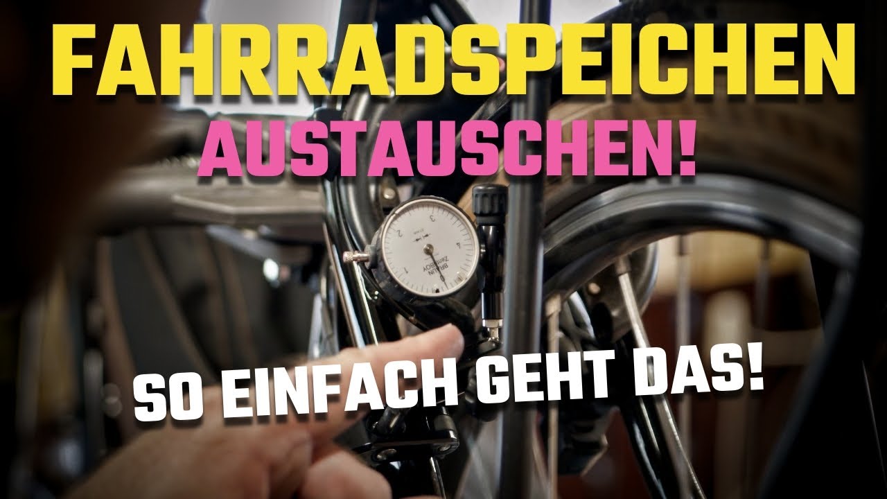 Speichen an deinem Bike selbst tauschen - Wir zeigen dir, wie einfach das geht 🤩