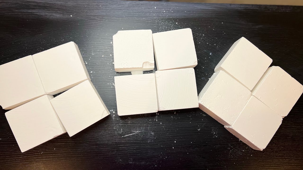 Super Satisfying Gym chalk brand comparison 🤤| Different Textures | Oddly Satisfying