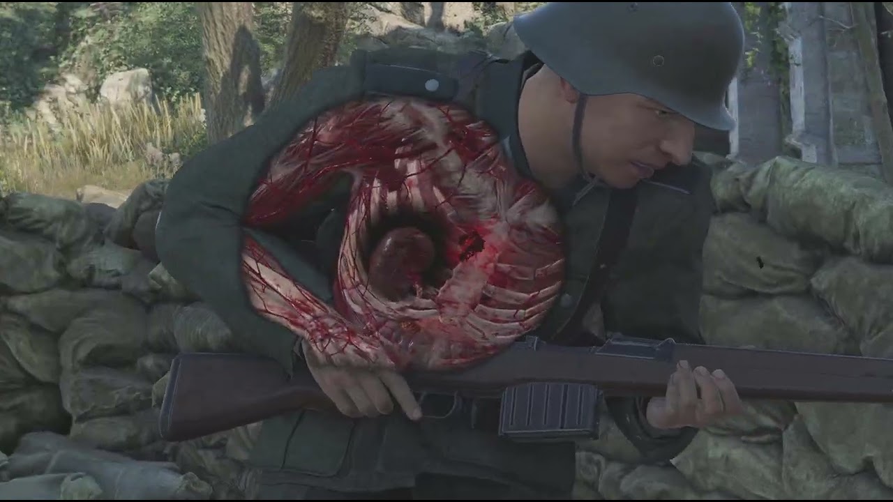 Sniper Elite 5 Stephen and bumper do spy academy badly