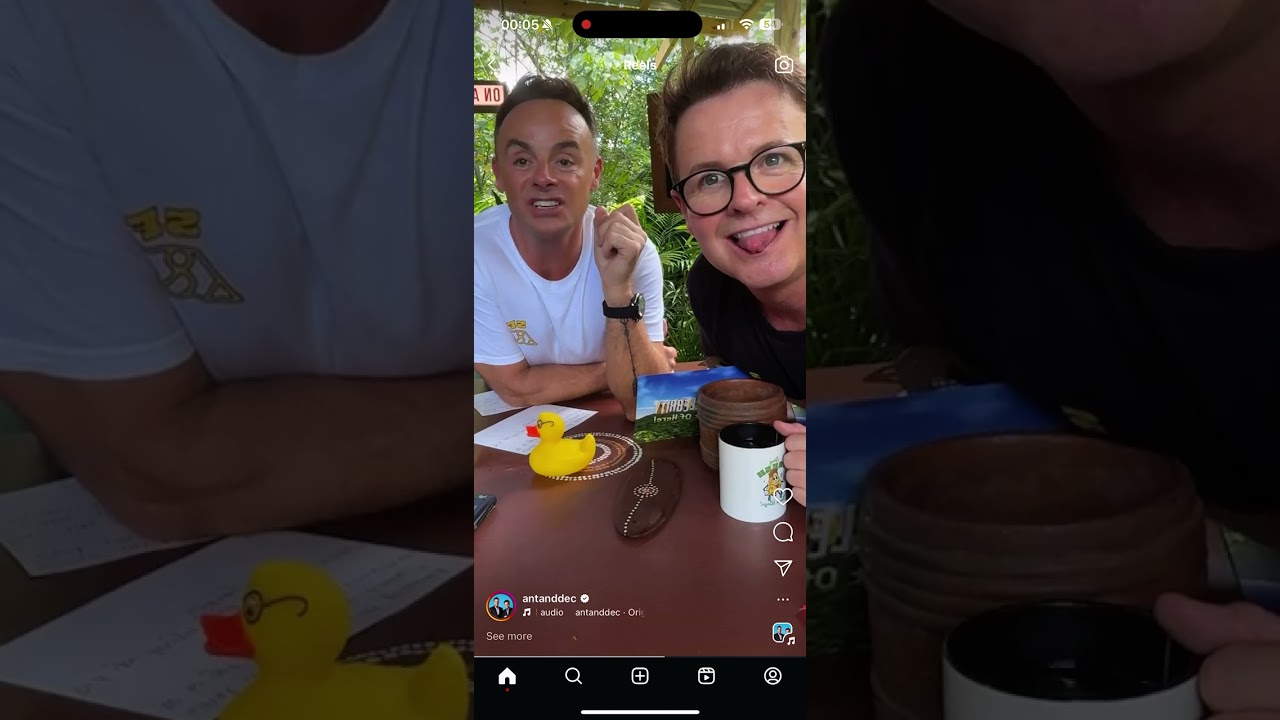 Ant and Dec Jungle Club 01/12/24 (Instagram Live)