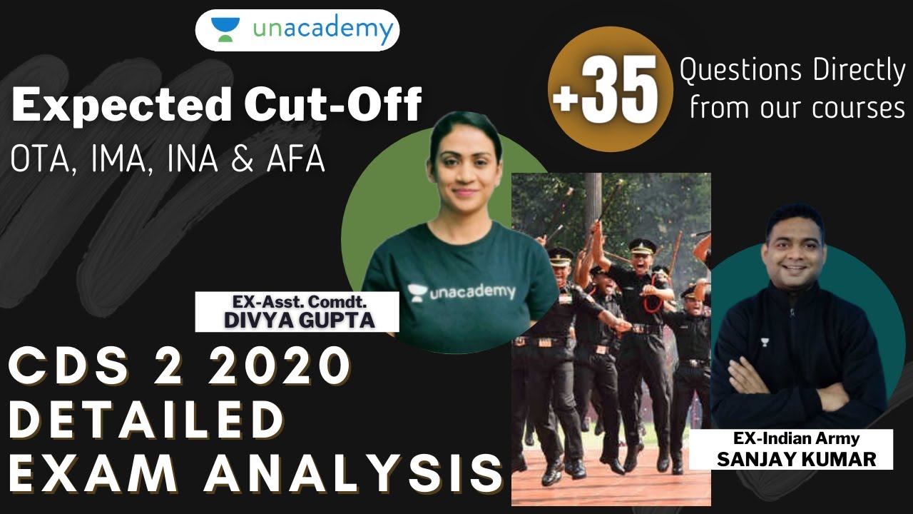CDS 2 2020 Question Paper Detailed Analysis | CDS Expected Cutoff | Divya Gupta | Sanjay Kumar Singh
