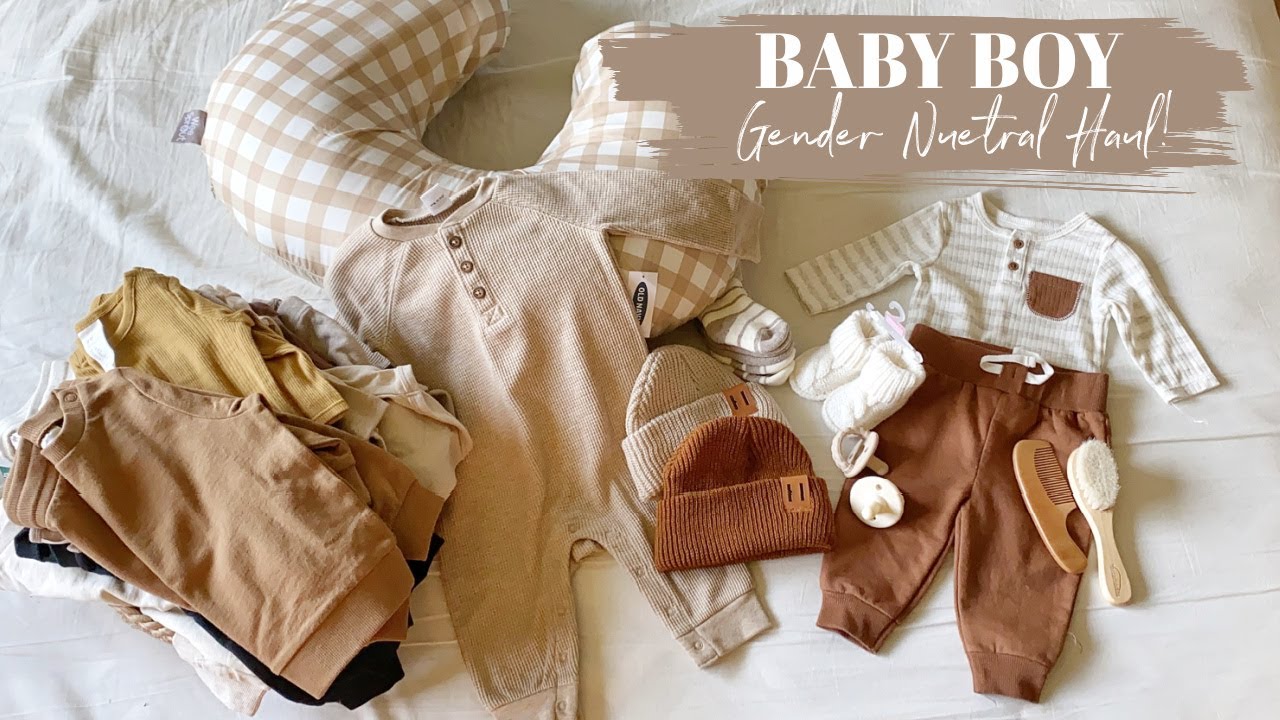 BABY BOY GENDER NEUTRAL  CLOTHING HAUL! 2020
