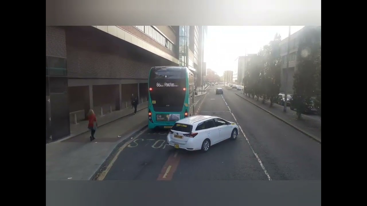 Stagecoach Manchester Service: 86 Manchester Piccadilly Gardens - Chorlton Bus Station.