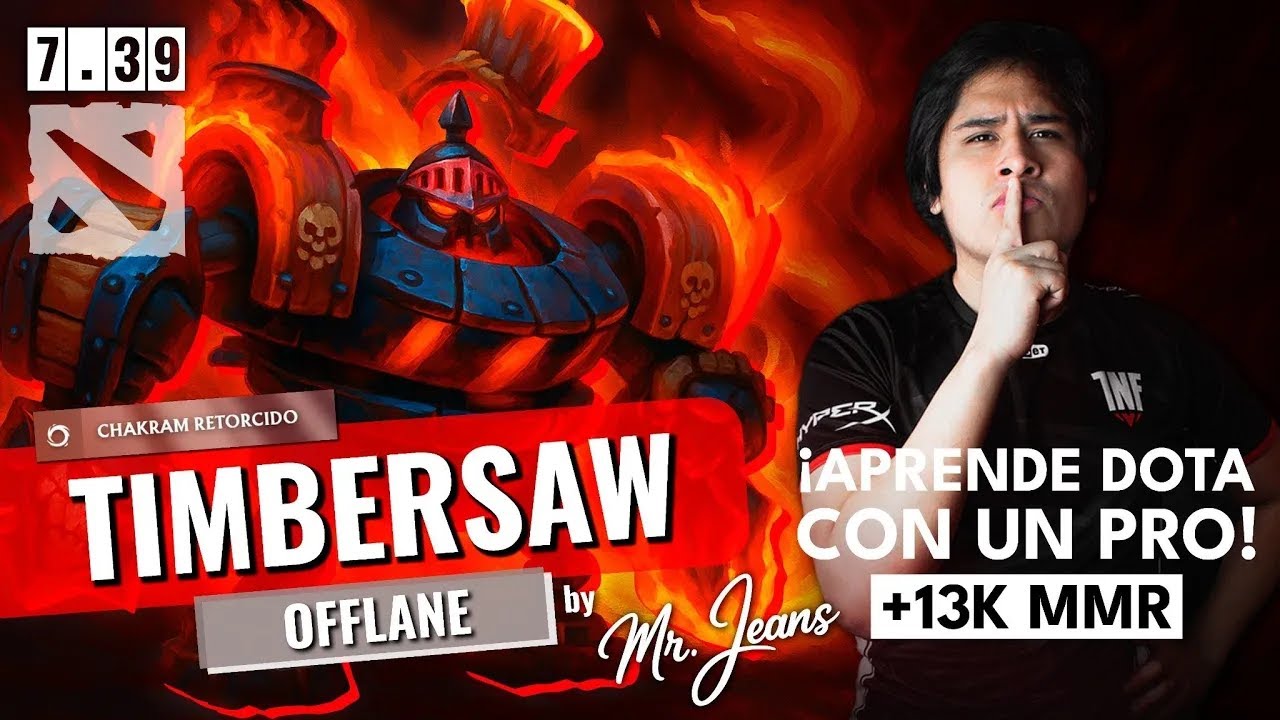 ME DEJ&Eacute; MATAR 2 VECES PARA PROBAR QUE TIMBERSAW EST&Aacute; MUY ROTO EN RANKED #dota2