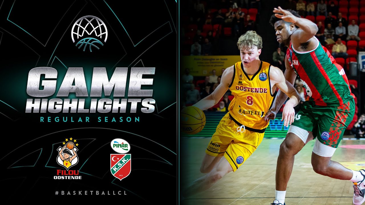 Filou Oostende v Pinar Karsiyaka | Gameday 6 | Highlights | #BasketballCL 2023-24
