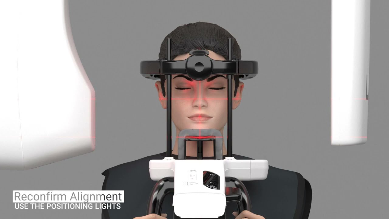 DEXIS OP 3D LX  - pozycjonowanie pacjenta dla badań 3D