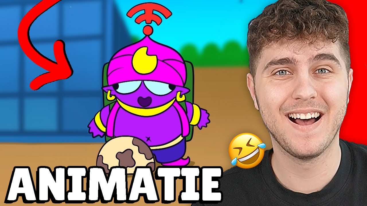 Cea mai AMUZANTA ANIMATIE de pe Brawl Stars !