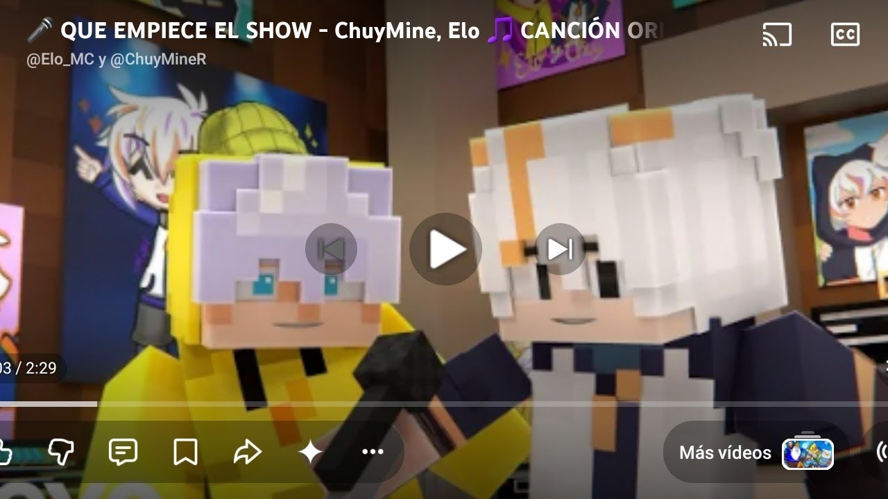 Reacionando QUE EMPIECE SHOW de chuymine , elo yt🎵 CANCIÓN ORIGINAL 