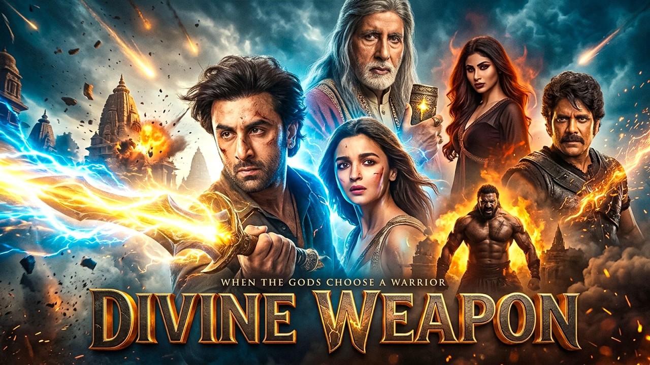 DIVINE WEAPON Full Movie  | Ranbir Kapoor | Alia Bhatt | Amitabh Bachchan | Bollywood Fantasy Action