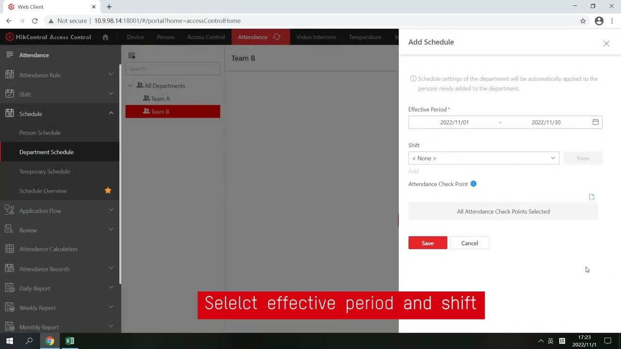 How to Configure Schedule on HikCentral Access Control