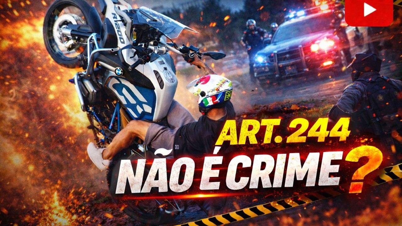 ART. 244 NÃO CRIME? CONDUZIR MOTOCICLETA: FAZENDO MALABARISMO OU EQUILIBRANDO-SE APENAS EM UMA RODA