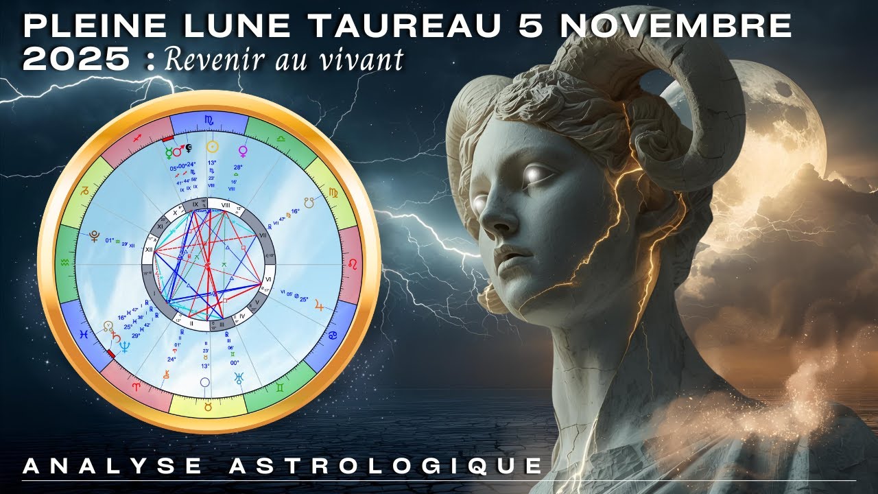 Pleine Lune en Taureau du 5 novembre 2025 : 