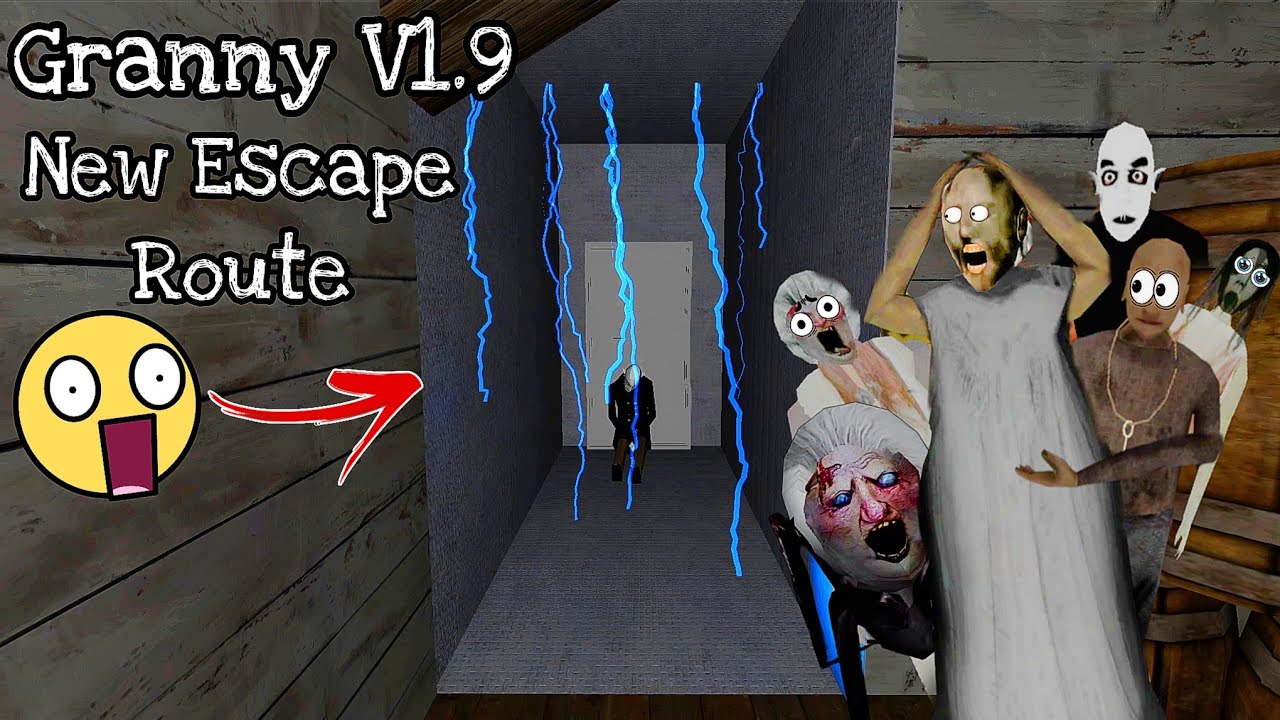 Granny V1.9 New Update - New Escape Route with Nosferatu!