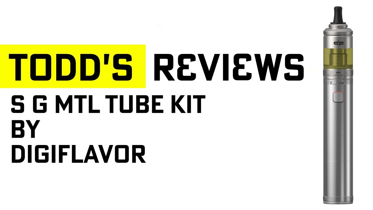 Siren G MTL Tank & S Tube Mod ( S G MTL Tube Kit ) by Digiflavor