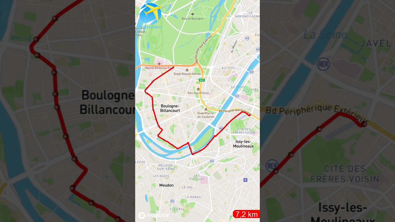 Bus 260 RATP : Suzanne Lenglen ➡️ Boulogne-Billancourt &ndash; Gambetta #shortvideo #ratp #idfmobilit&eacute;s