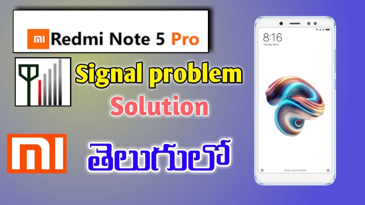 Redmi note 5 pro network Problem solve | in Telugu | by Syam | new mobiletricks |