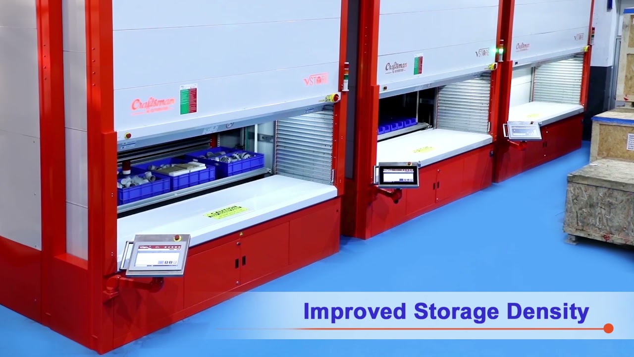 VStore -Class leading Vertical Lift Module from Craftsman Storage Systems