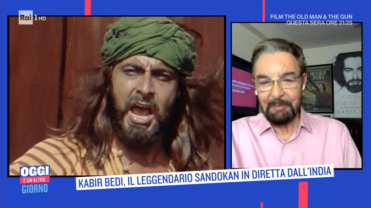 Kabir Bedi, il leggendario Sandokan - Oggi è un altro giorno 03/11/2021