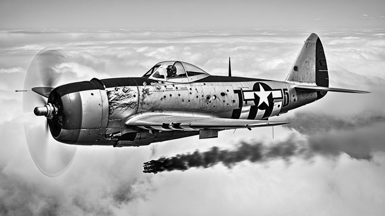 Se Rieron Del Peso Del P 47 — Hasta Que Sobrevivió A Más De 200 Disparos Y Regresó Volando