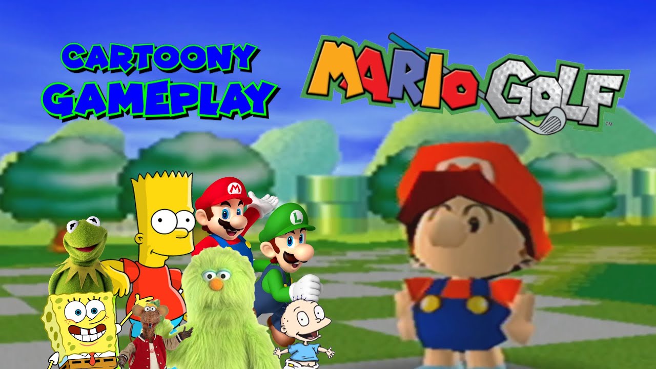 Cartoony Gameplay: Mario Golf (Mini Golf)