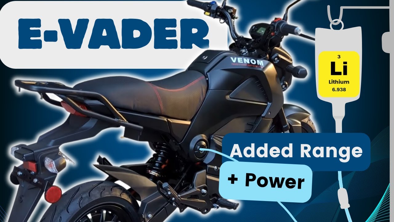Venom E-Vader - Lithium Battery Upgrade & Testing!