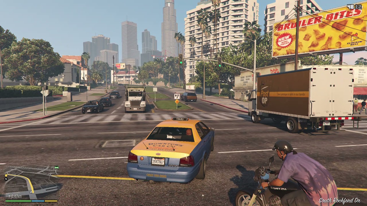 Taxi Driver Job in GTA 5 Best Dropping Moments - Taxi Missions GTA 5 Gaming - Techno Gamer