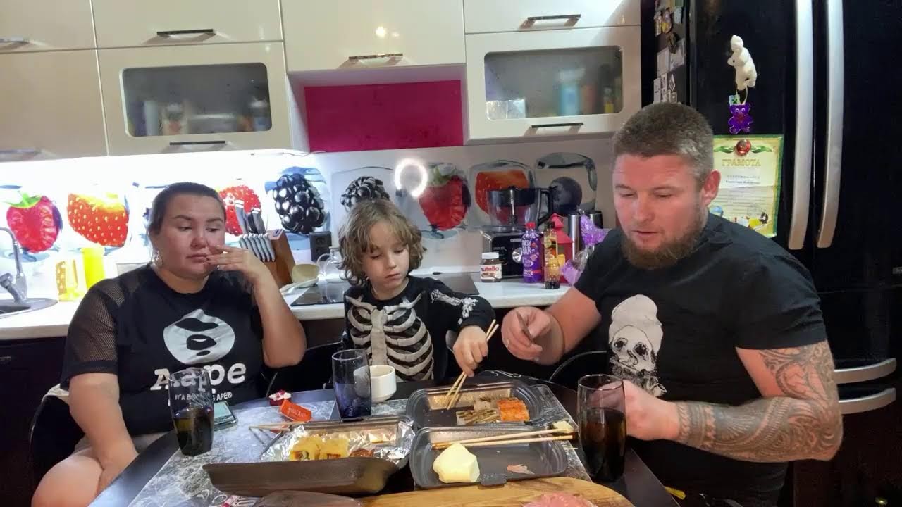 Вкусный вечер 🍺🥳💥🧑‍🍳Семья Коршуновых  Korshunov family в прямом эфире