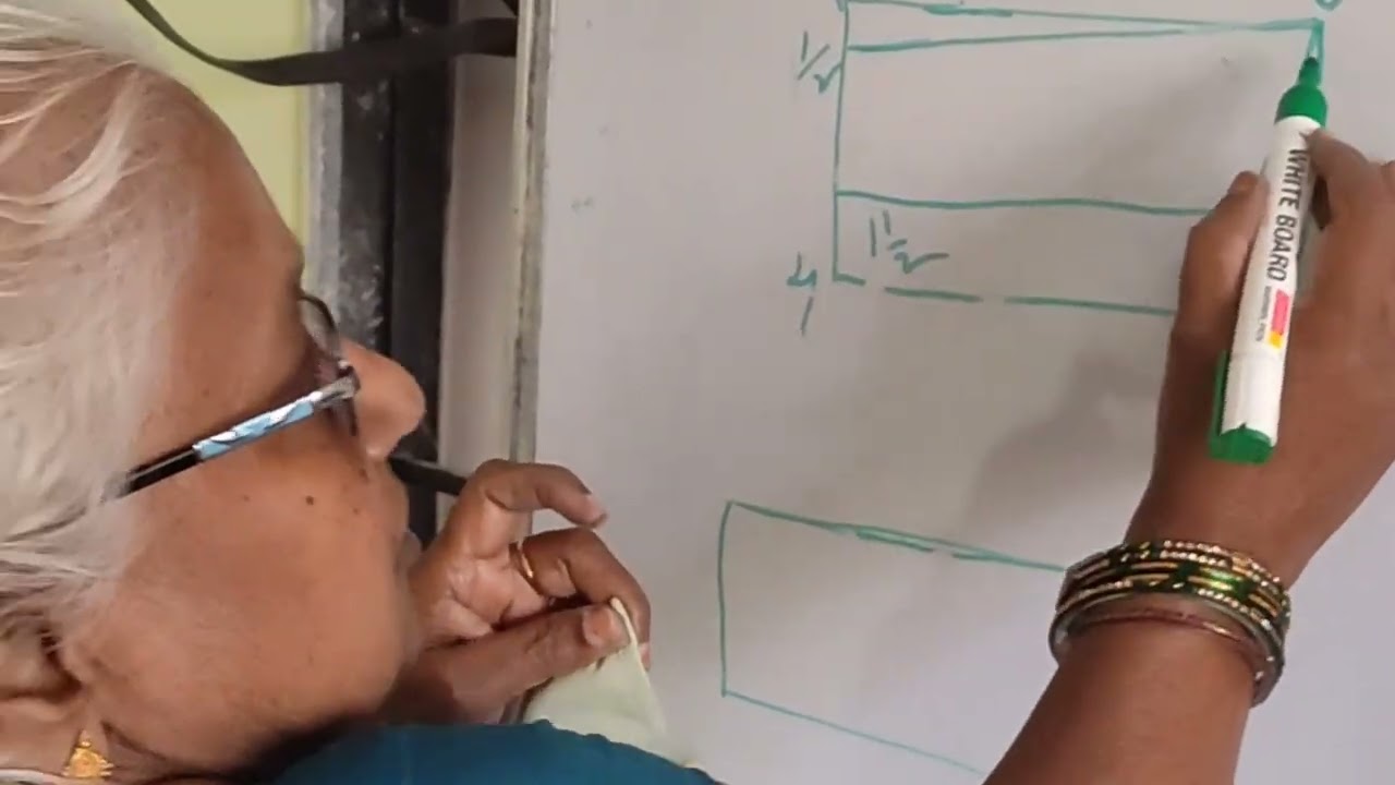Shirt collar // tailoring class 26 #part4 // చొక్కా కాలర్ @Teenacreativity_12 