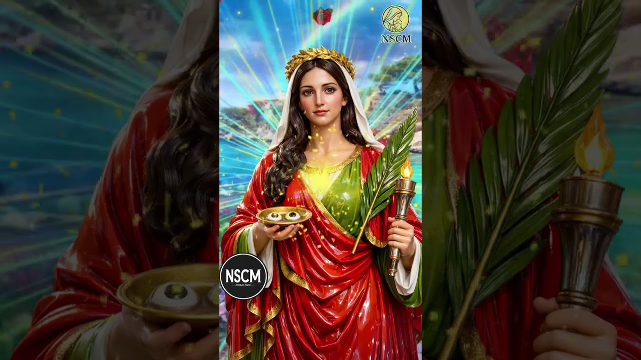 Oração da manhã com Santa Luzia