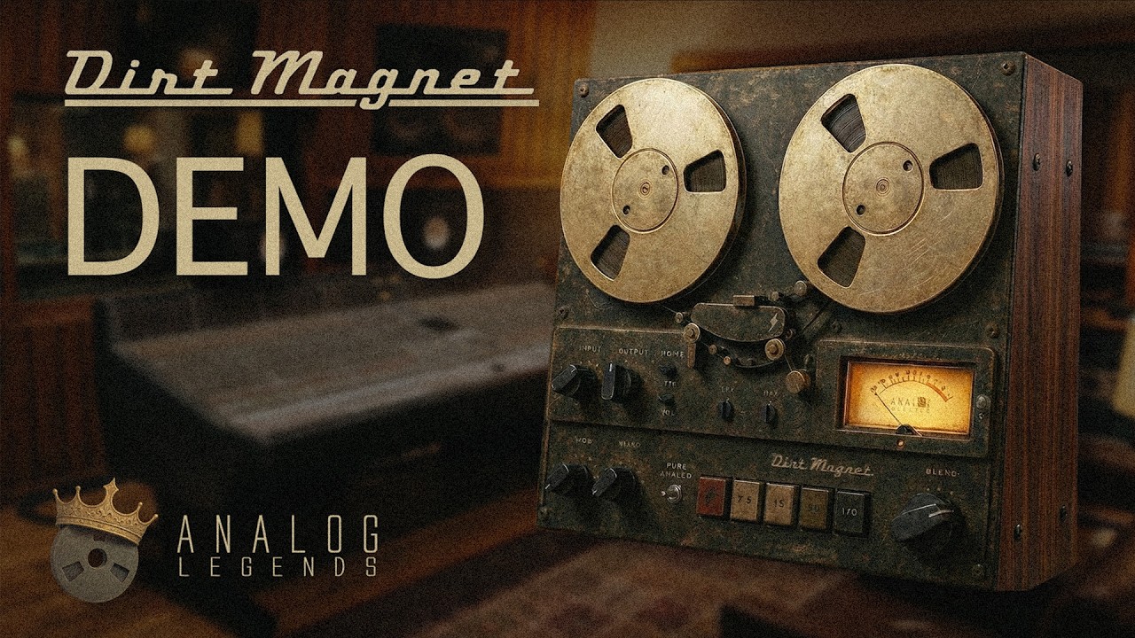 Dirt Magnet – The Ultimate Tape Plugin (VST/AU/AAX/CLAP) | Analog Legends