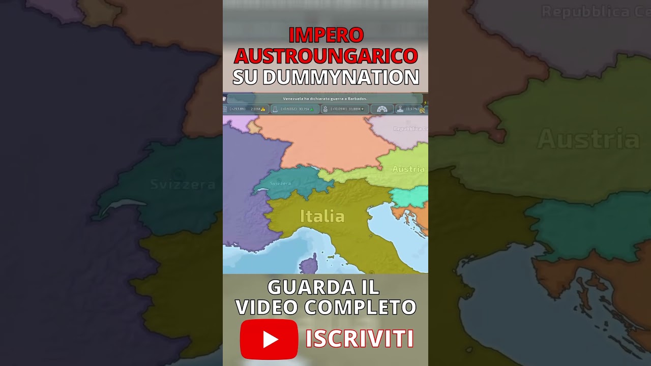 IMPERO AUSTROUNGARICO SU DUMMYNATION #dummynation #countryballs #viral #gaming #alexworldboxer