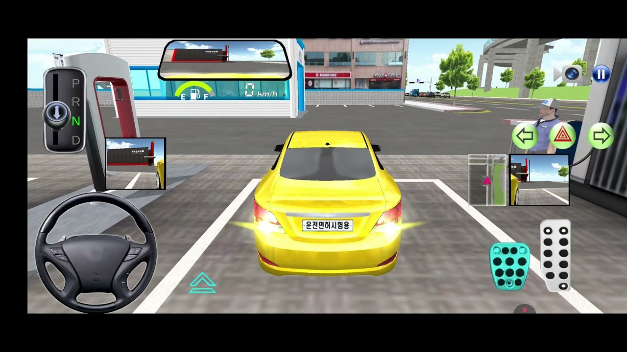 Old kia Car Servising || 3D Driving Class Gameplay #gameplay​ #games