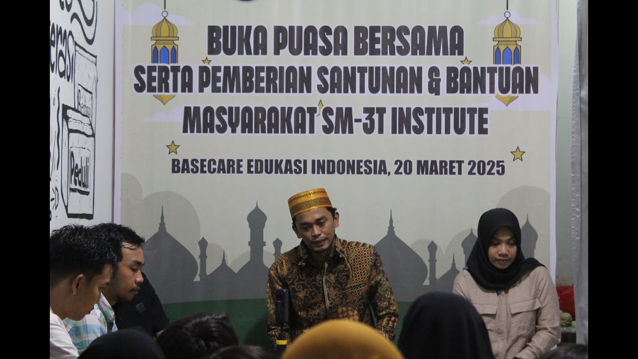 Buka Puasa Bersama serta Penyaluran Santunan dan Bantuan tahun 2025 | Masyarakat SM-3T Institute