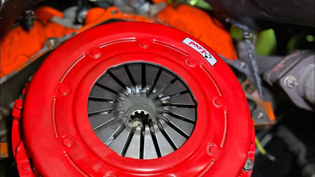After 55 years, a new clutch for the 1968 Camaro McLeod street performance clutch install