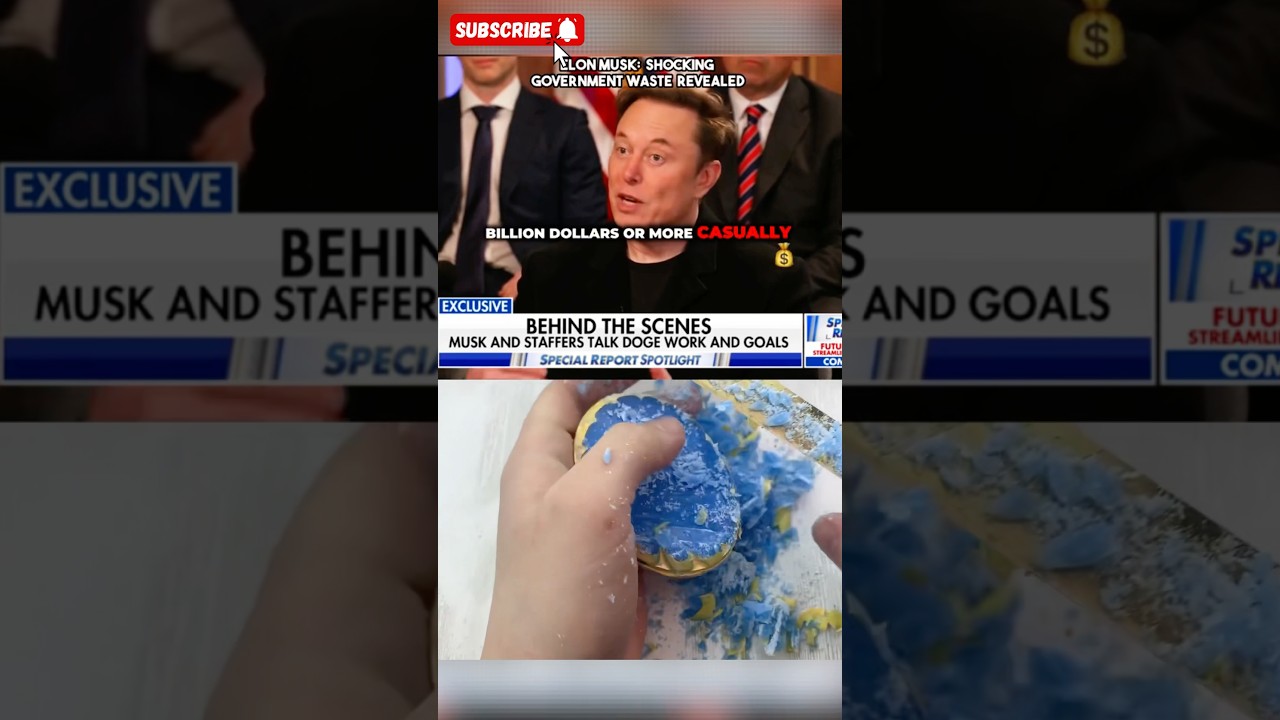 😱ELON MUSK: SHOCKING GOVERNMENT WASTE REVEALED!
