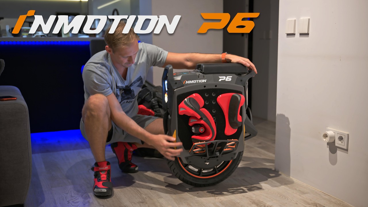 inMotion P6 распаковка (unboxing)
