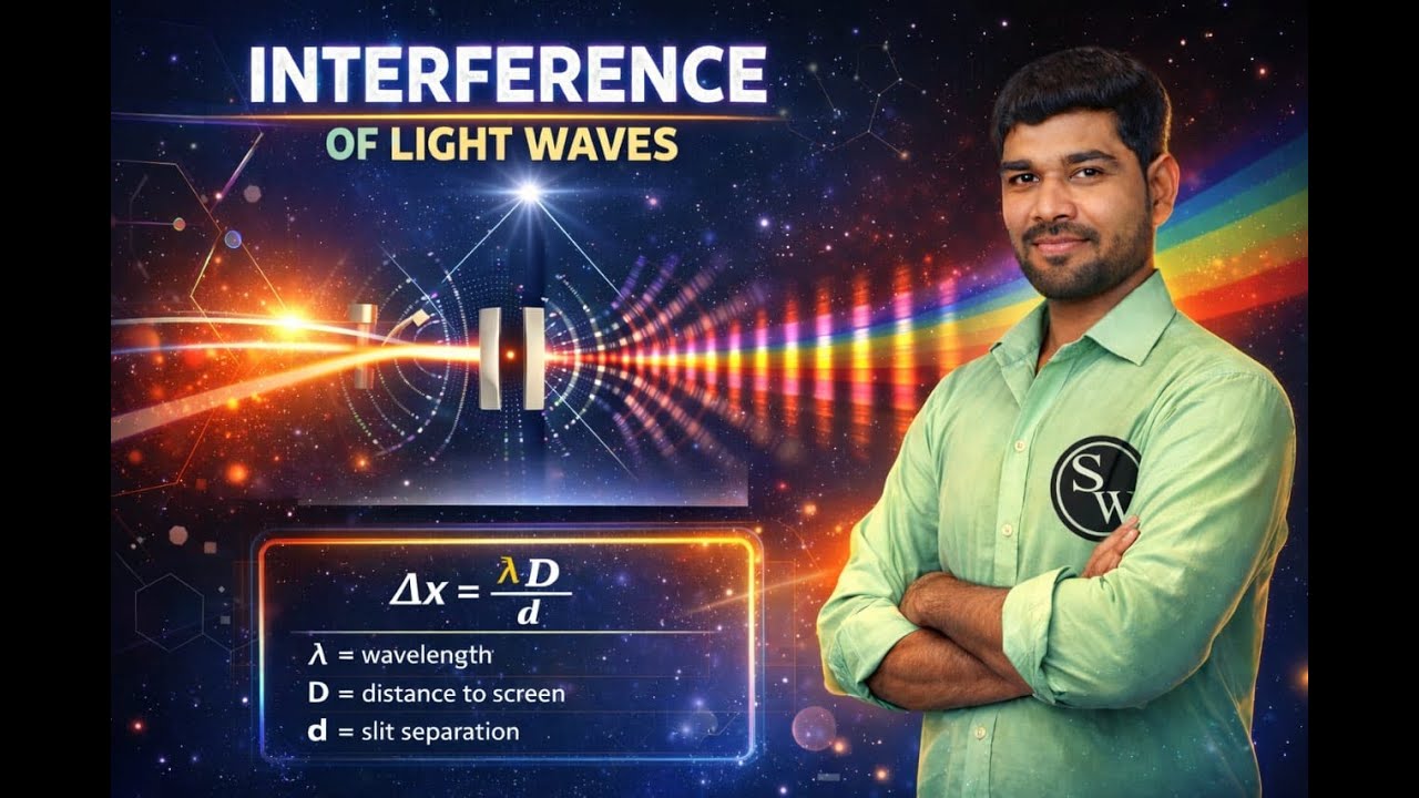 Interference of Light Explained | Wave Optics | Class 12 Physics