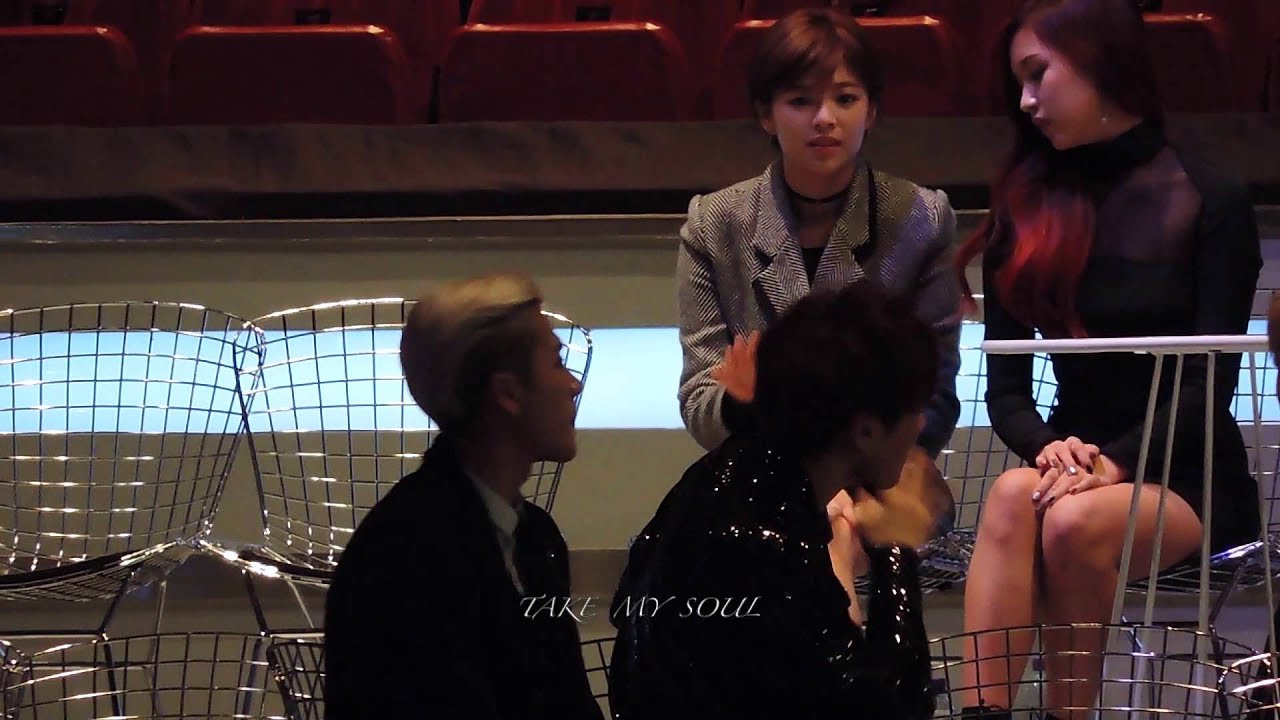151202 2015 MAMA IN HK - GOT7 ON THE GUEST SEATS (JACKSON FOCUS)