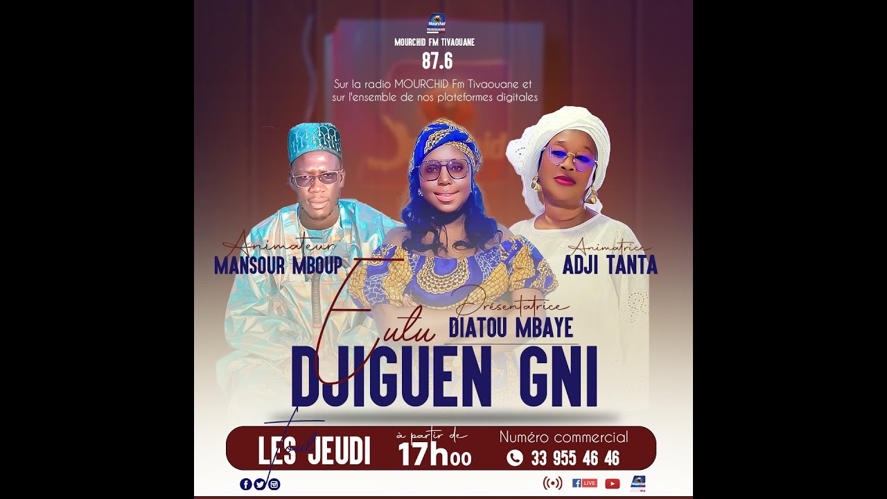 🔴 EUTU DJIGEEN – Hommage spirituel à Mame Cheikh Ahmed Tidjane Sy et Sokhna Sophie Dème