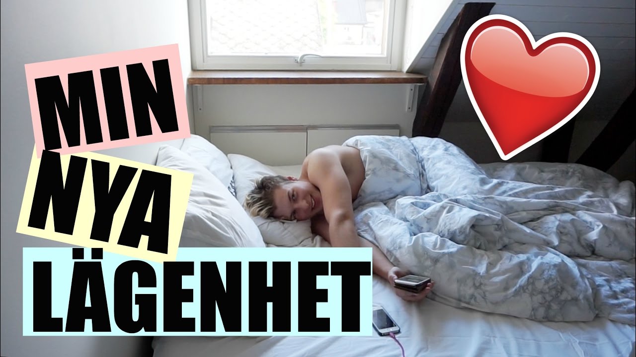 Flyttvlogg #2 MIN NYA LÄGENHET!!!! (helgvlogg)