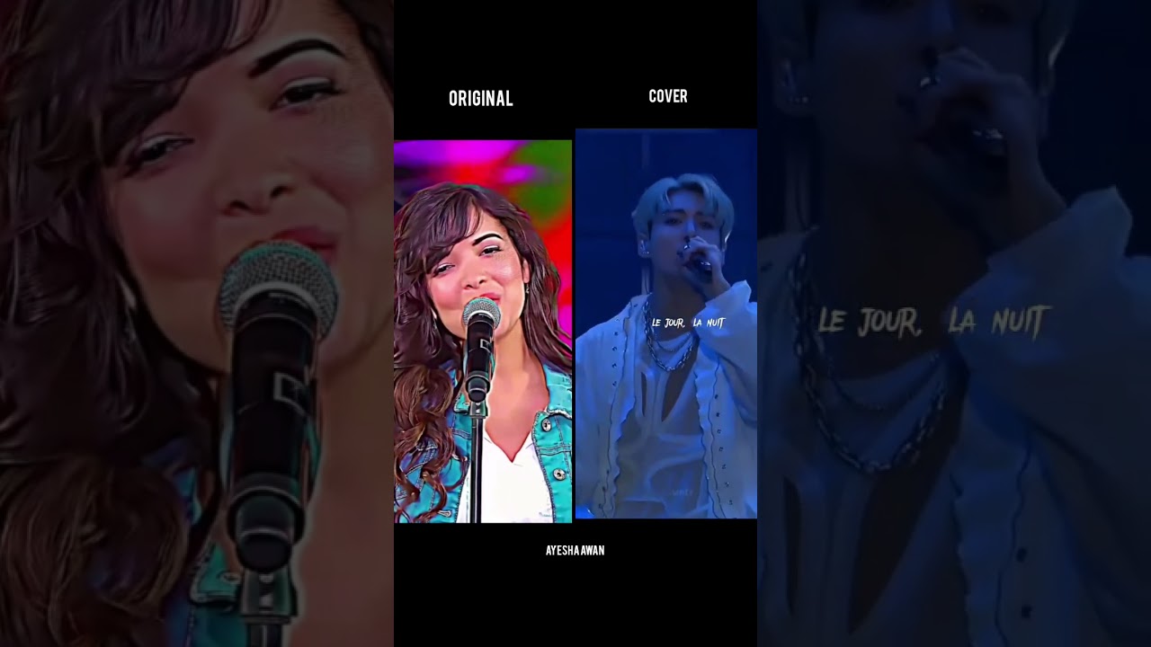 indila vs junkook dernieredance vs cover 🔥